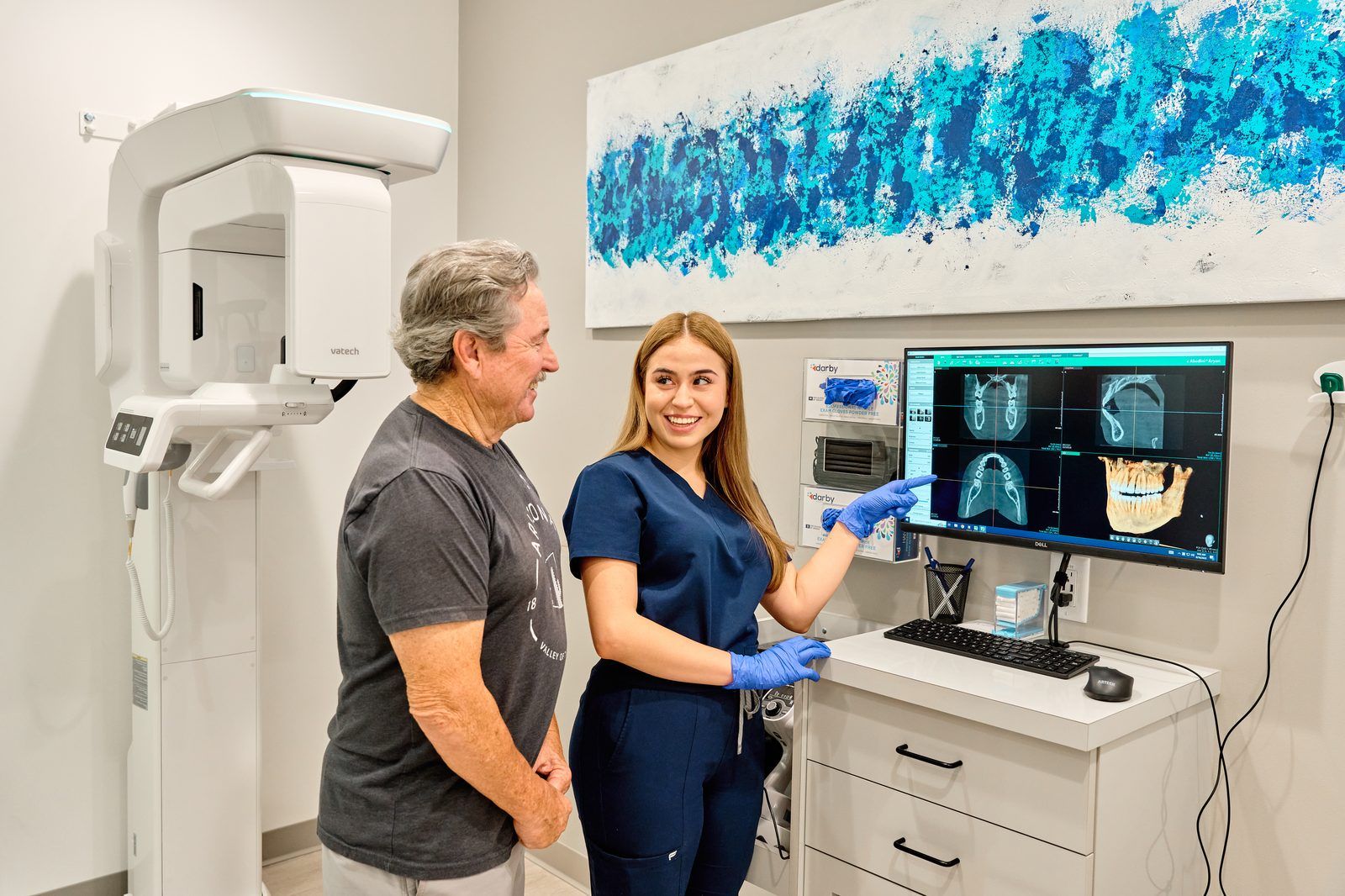 The imaging suite at Love Dental